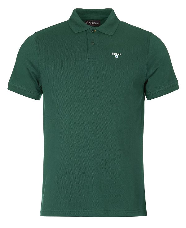 Barbour Sports Polo Shirt μπλε | BABO88153
