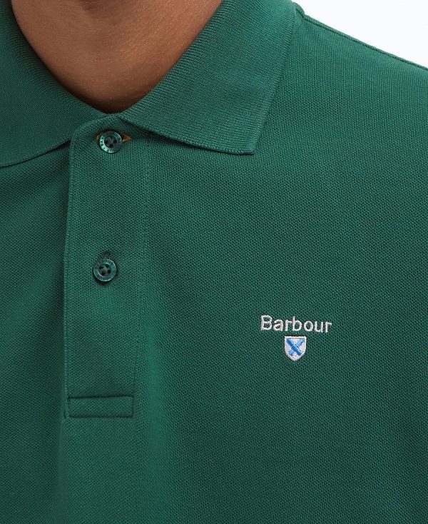 Barbour Sports Polo Shirt μπλε | BABO88153