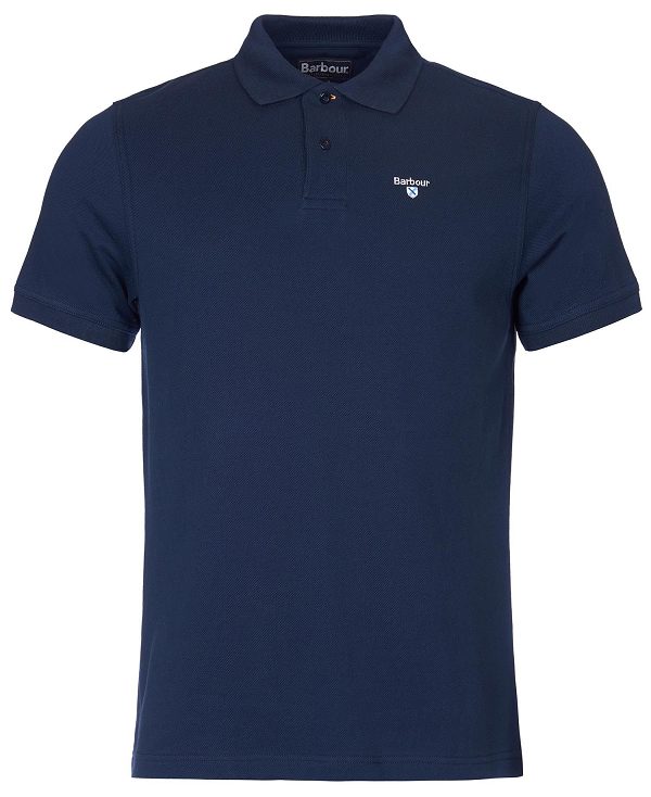 Barbour Sports Polo Shirt μεντα | BABO88158