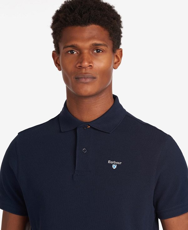 Barbour Sports Polo Shirt μεντα | BABO88158