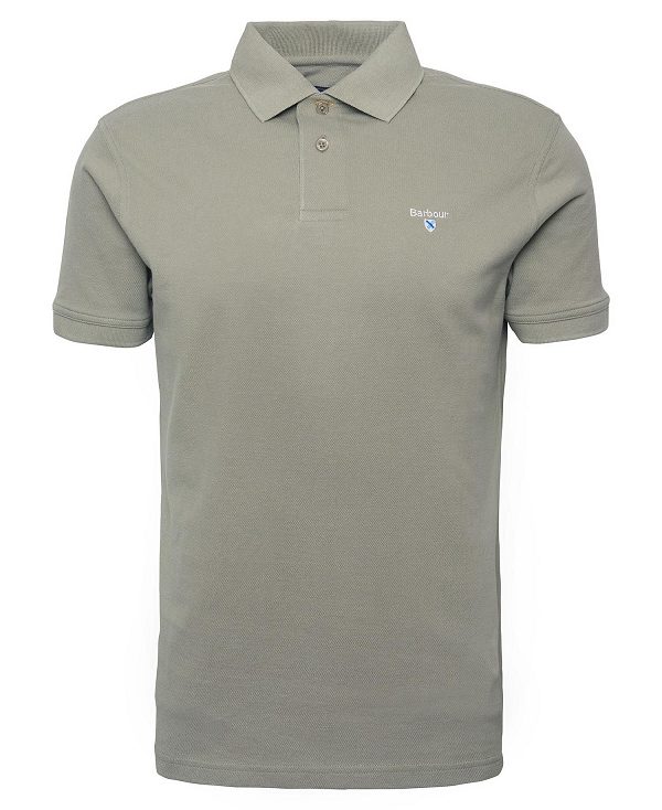 Barbour Sports Polo Shirt πρασινο | BABO88162