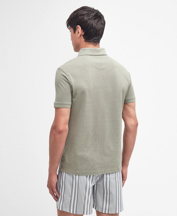 Barbour Sports Polo Shirt πρασινο | BABO88162