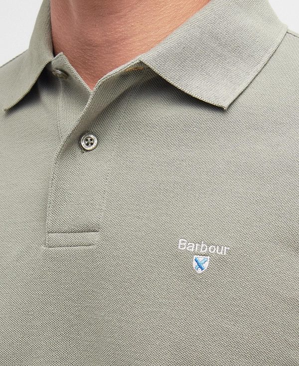 Barbour Sports Polo Shirt πρασινο | BABO88162