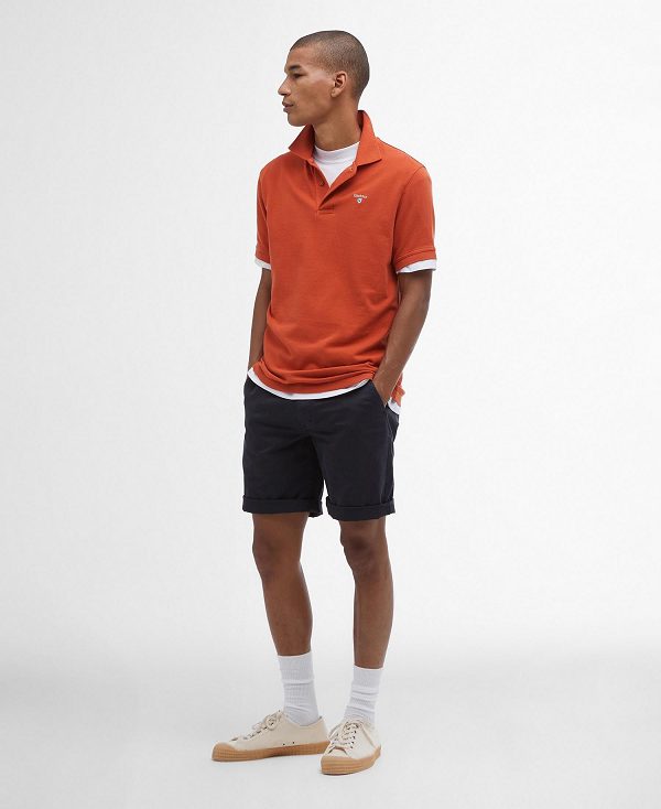 Barbour Sports Polo Shirt μπλε | BABO88163