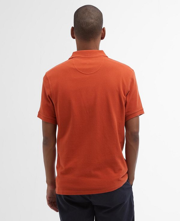 Barbour Sports Polo Shirt μπλε | BABO88163