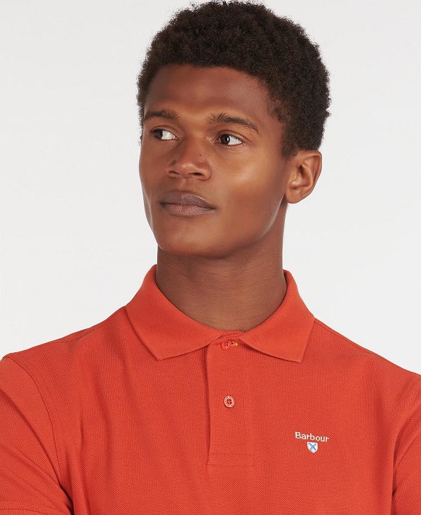 Barbour Sports Polo Shirt μπλε | BABO88163