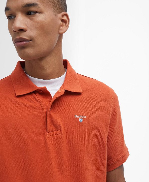 Barbour Sports Polo Shirt μπλε | BABO88163