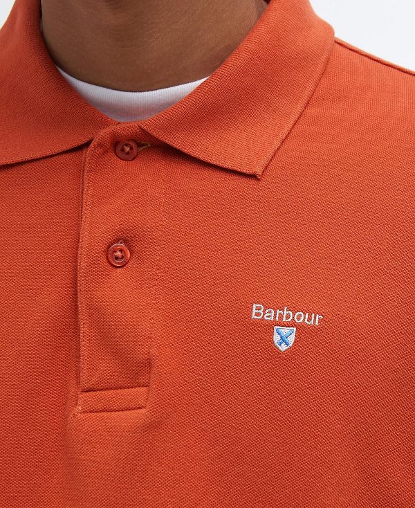 Barbour Sports Polo Shirt μπλε | BABO88163