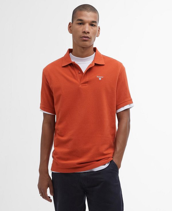Barbour Sports Polo Shirt μπλε | BABO88163