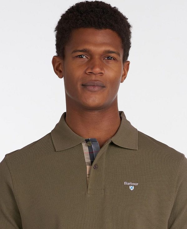 Barbour Sports Polo Shirt μπλε | BABO88204