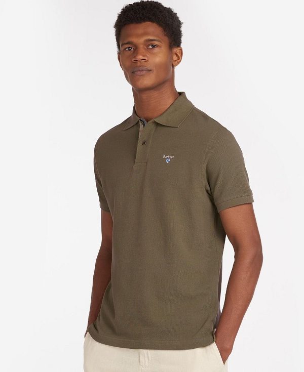 Barbour Sports Polo Shirt μπλε | BABO88204