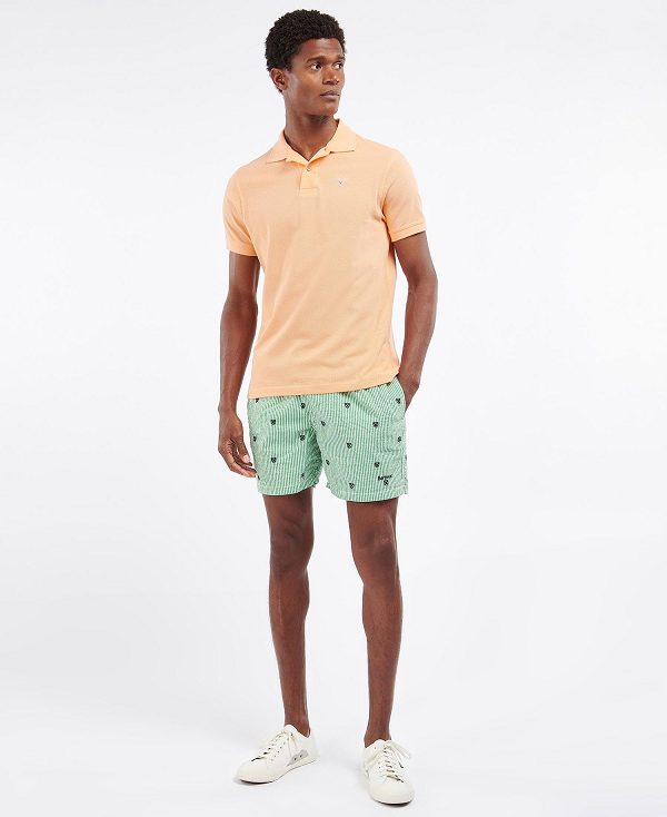 Barbour Sports Polo Shirt σκουρο μπλε | BABO88140