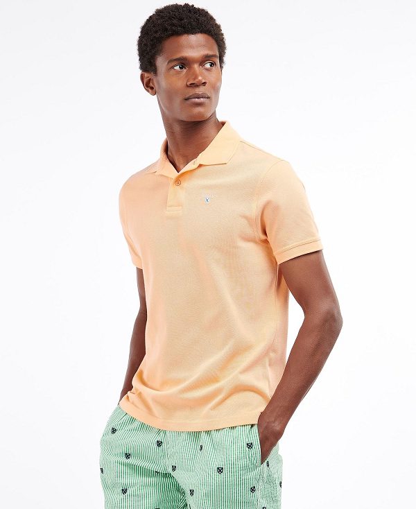 Barbour Sports Polo Shirt σκουρο μπλε | BABO88140