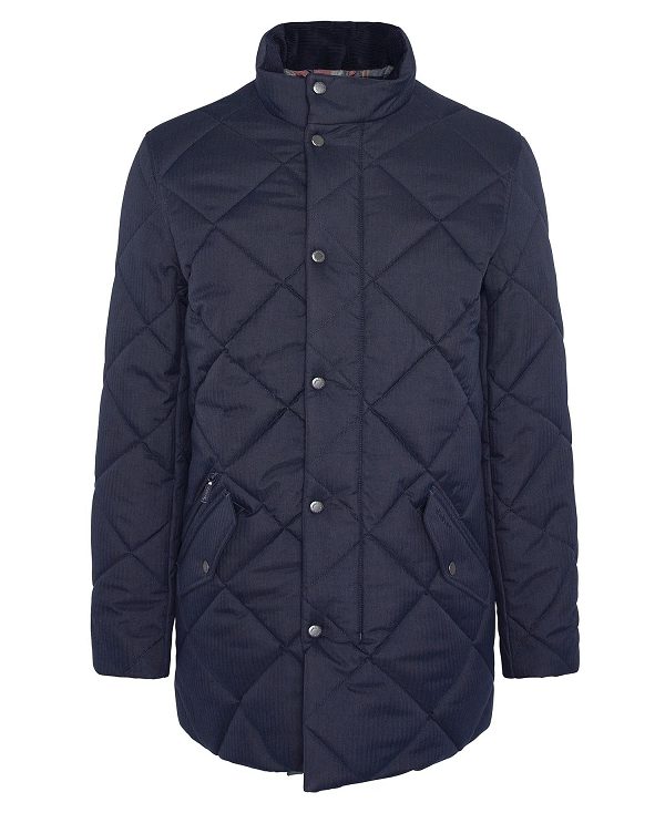 Barbour Standford Chelsea Quilted Jacket σκουρο μπλε | BABO87322