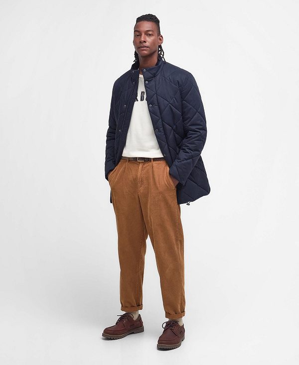 Barbour Standford Chelsea Quilted Jacket σκουρο μπλε | BABO87322