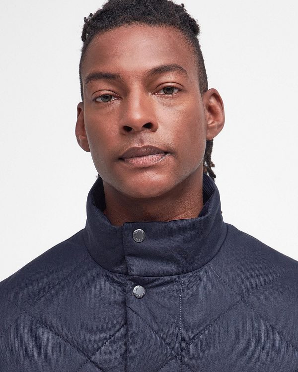 Barbour Standford Chelsea Quilted Jacket σκουρο μπλε | BABO87322