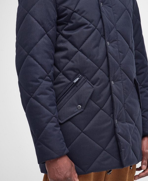 Barbour Standford Chelsea Quilted Jacket σκουρο μπλε | BABO87322
