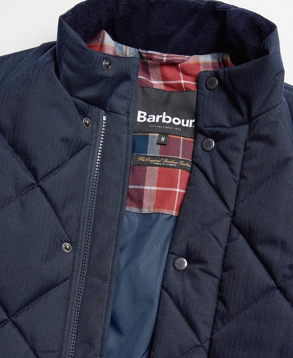 Barbour Standford Chelsea Quilted Jacket σκουρο μπλε | BABO87322