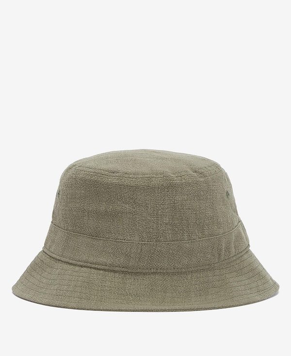 Barbour Stanhope Bucket Hat Ελιά | BABO88976