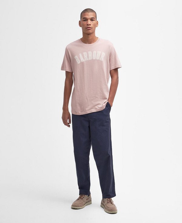 Barbour Stockland Graphic T-shirt πρασινο | BABO88363
