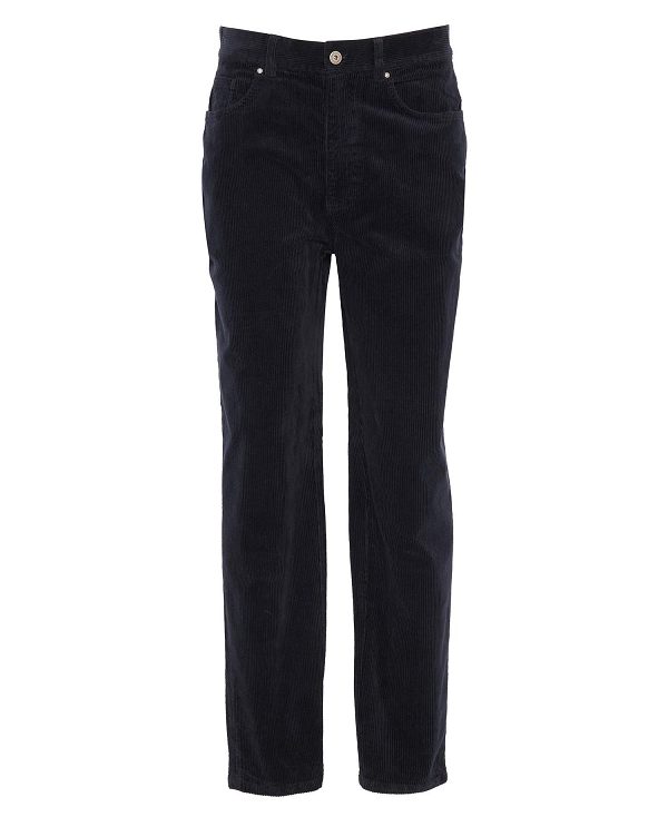 Barbour Stretch Cord Regular Trousers σκουρο μπλε | BABO88826