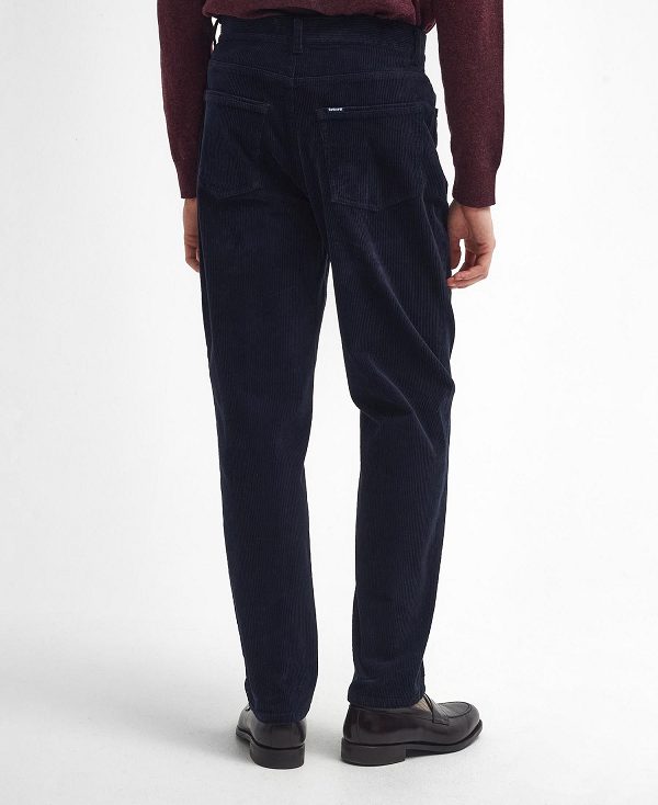 Barbour Stretch Cord Regular Trousers σκουρο μπλε | BABO88826