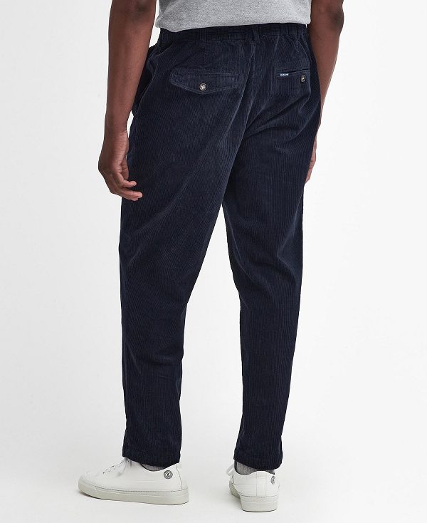 Barbour Stretch Cord Relaxed Trousers σκουρο μπλε | BABO88814