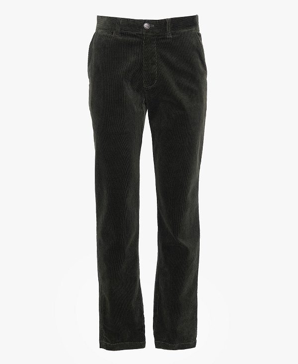Barbour Stretch Cord Tailored Trousers πρασινο | BABO88809
