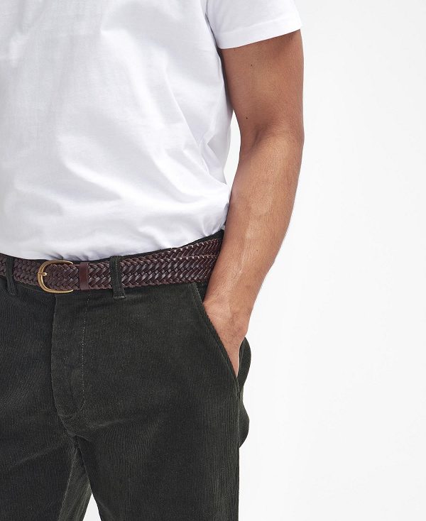 Barbour Stretch Cord Tailored Trousers πρασινο | BABO88809
