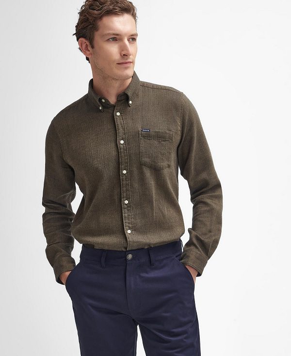 Barbour Suede Sateen Tailored Trousers σκουρο μπλε | BABO88804
