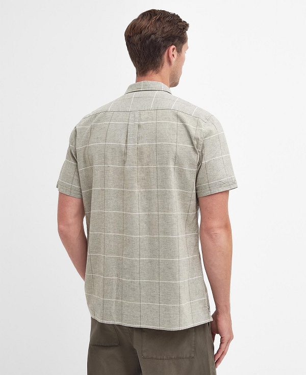 Barbour Swaledale Regular Shirt Ελιά | BABO87733