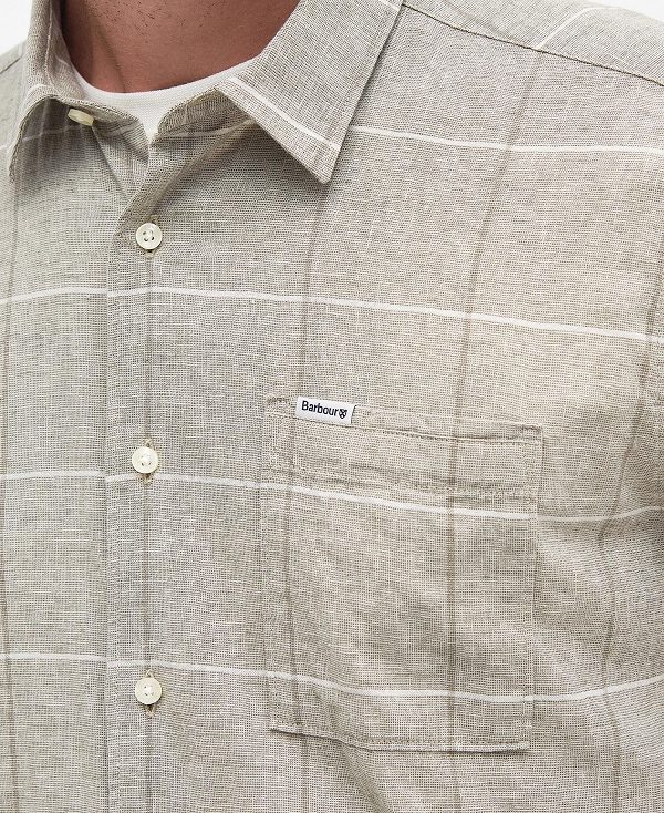 Barbour Swaledale Regular Shirt Ελιά | BABO87733