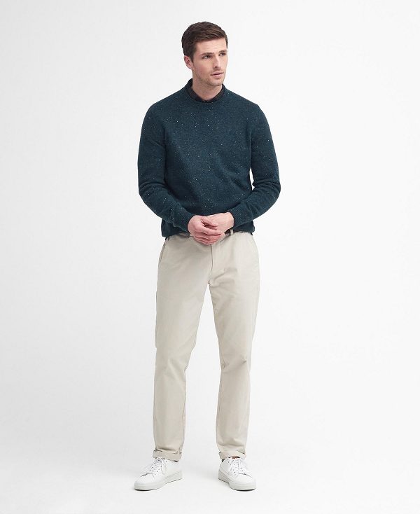 Barbour Tainsbury Crew Neck Jumper πρασινο | BABO88635