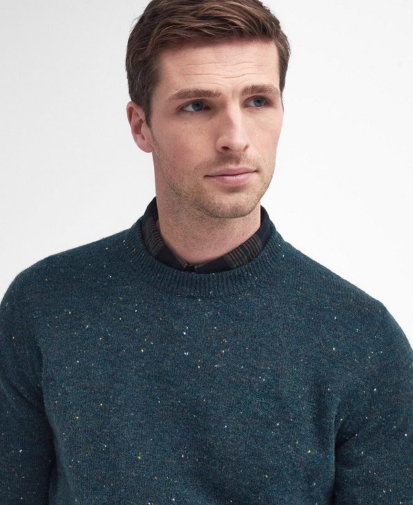 Barbour Tainsbury Crew Neck Jumper πρασινο | BABO88635