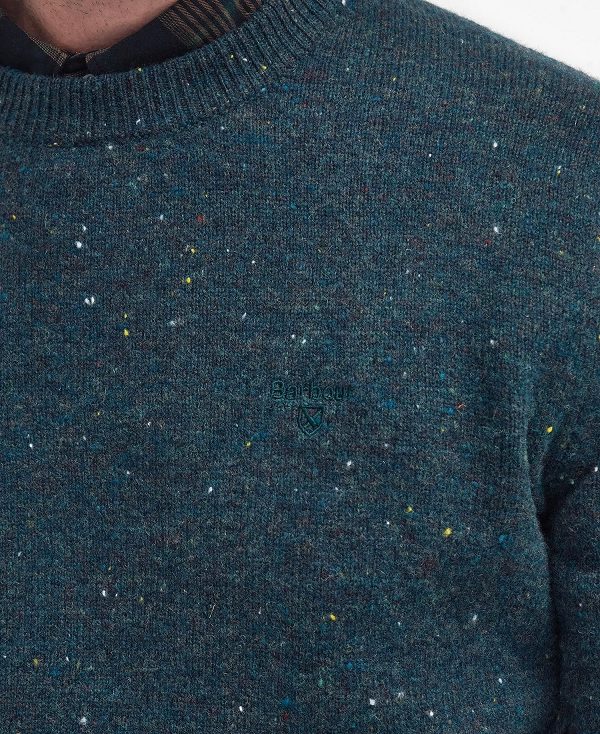 Barbour Tainsbury Crew Neck Jumper πρασινο | BABO88635