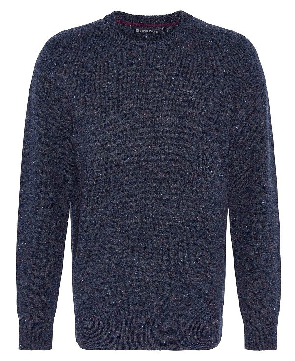 Barbour Tainsbury Crew Neck Jumper σκουρο μπλε | BABO88634