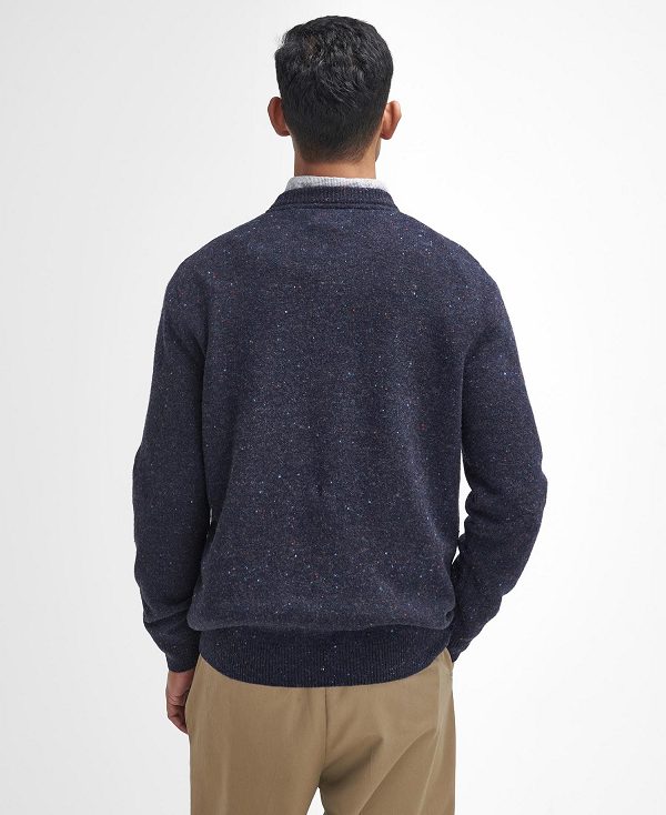 Barbour Tainsbury Crew Neck Jumper σκουρο μπλε | BABO88634