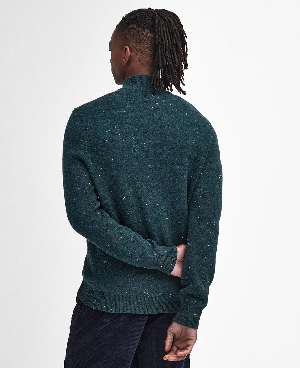 Barbour Tainsbury Half-zip Jumper πρασινο | BABO88633