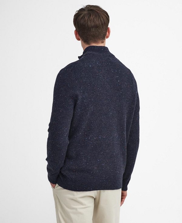 Barbour Tainsbury Half-zip Jumper σκουρο μπλε | BABO88632
