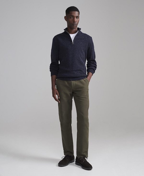 Barbour Tainsbury Half-zip Jumper σκουρο μπλε | BABO88632
