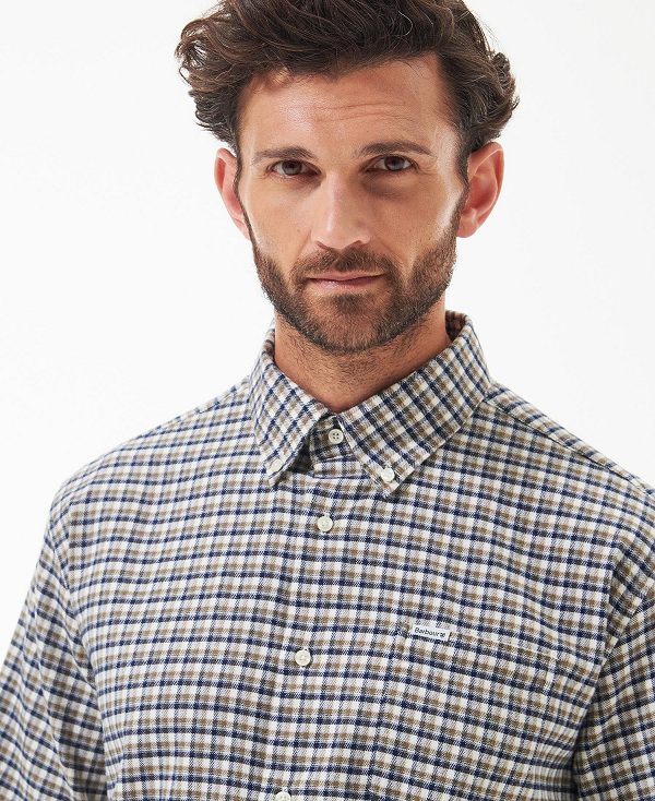 Barbour Tanlaw Regular Fit Shirt ασπρα | BABO87912