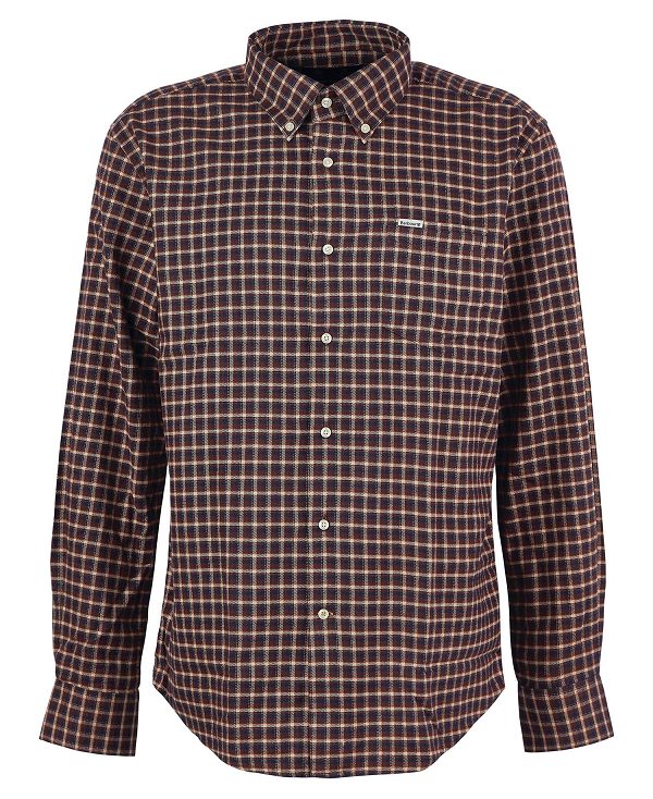 Barbour Tanlaw Regular Fit Shirt κοκκινα | BABO87913