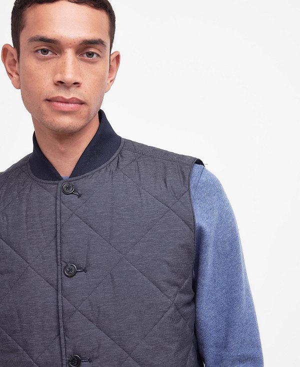 Barbour Tarn Liddesdale Gilet σκουρο μπλε | BABO87556