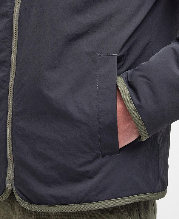 Barbour Tarn Reversible Fleece μαυρα | BABO88703