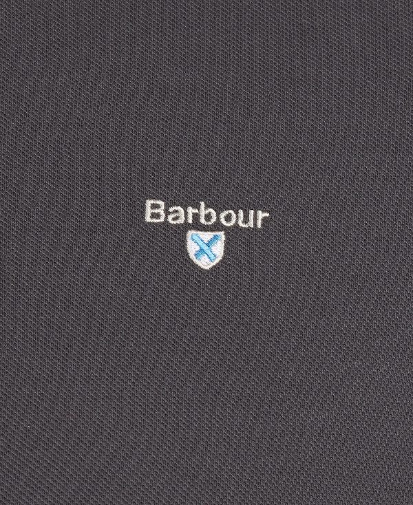 Barbour Tartan Pique Polo Shirt βαθυ μπλε | BABO88165