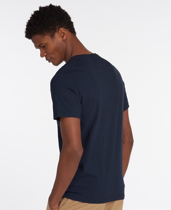 Barbour Tartan Sports T-shirt ασπρα | BABO88269
