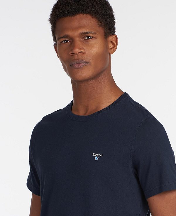 Barbour Tartan Sports T-shirt ασπρα | BABO88269