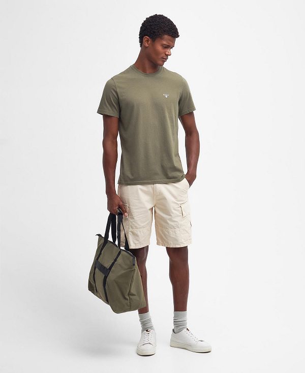 Barbour Tartan Sports T-shirt πρασινο | BABO88311