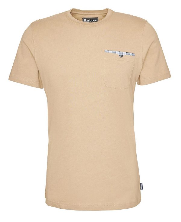 Barbour Tayside T-shirt σκούρο μπλε | BABO88324
