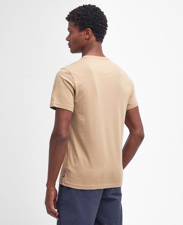 Barbour Tayside T-shirt σκούρο μπλε | BABO88324